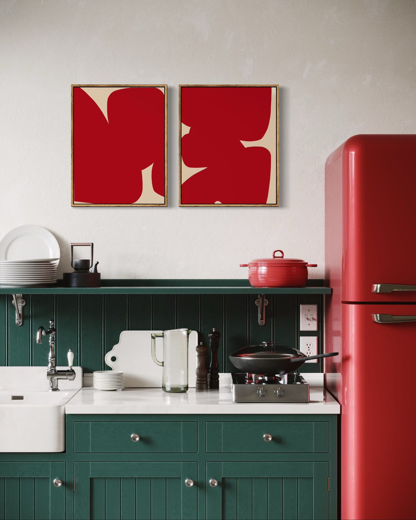 Zestaw 2 - RED SHAPE I, II lub III