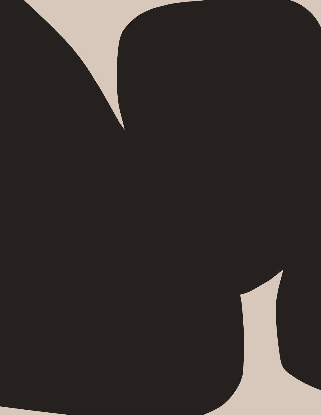 Abstraktes Leinwandbild in Schwarztönen – BLACK SHAPE II