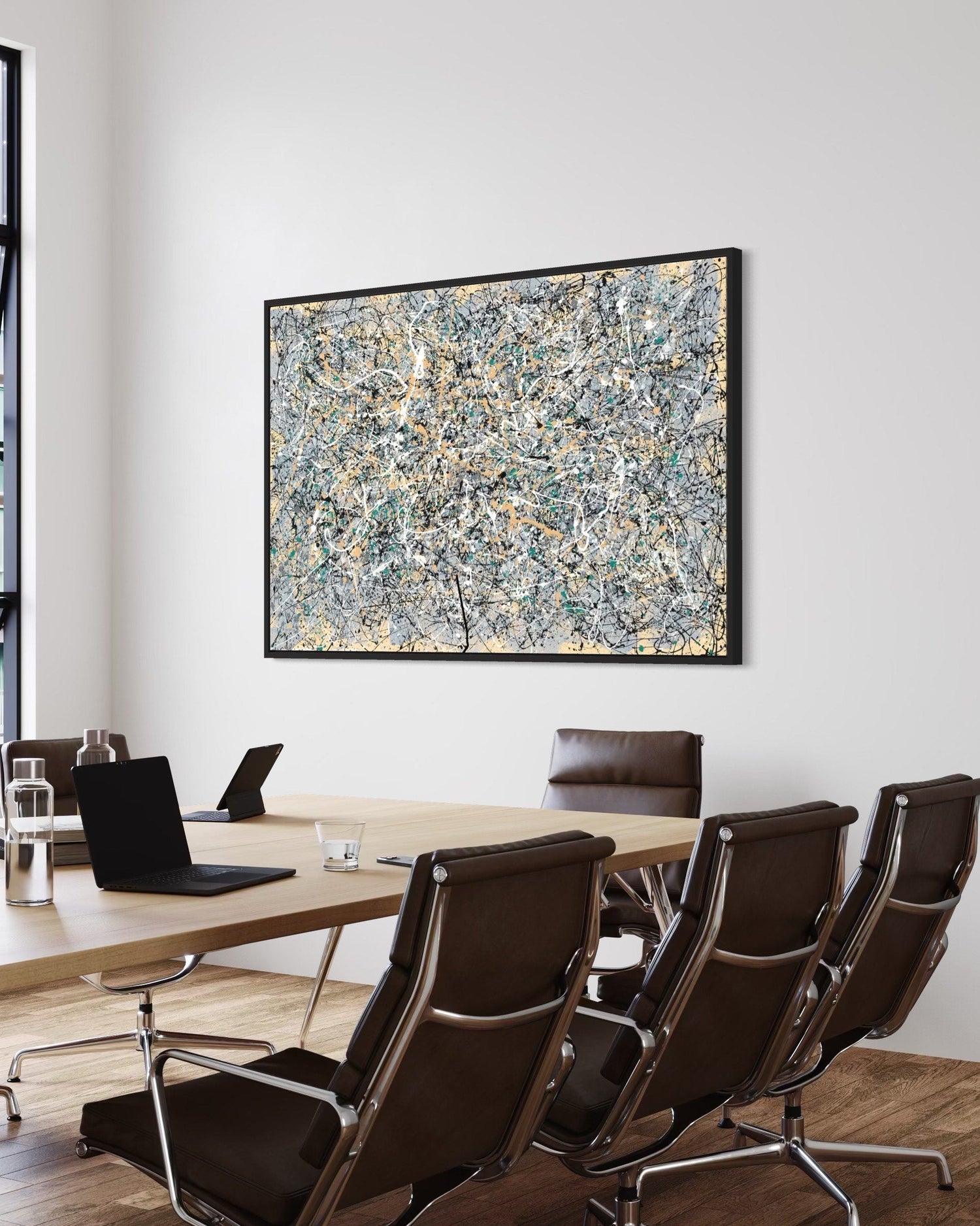 Abstrakcje inspirowane Jackson Pollock