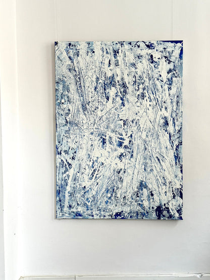 Obraz malowany na płótnie - ECHO OF WHITE