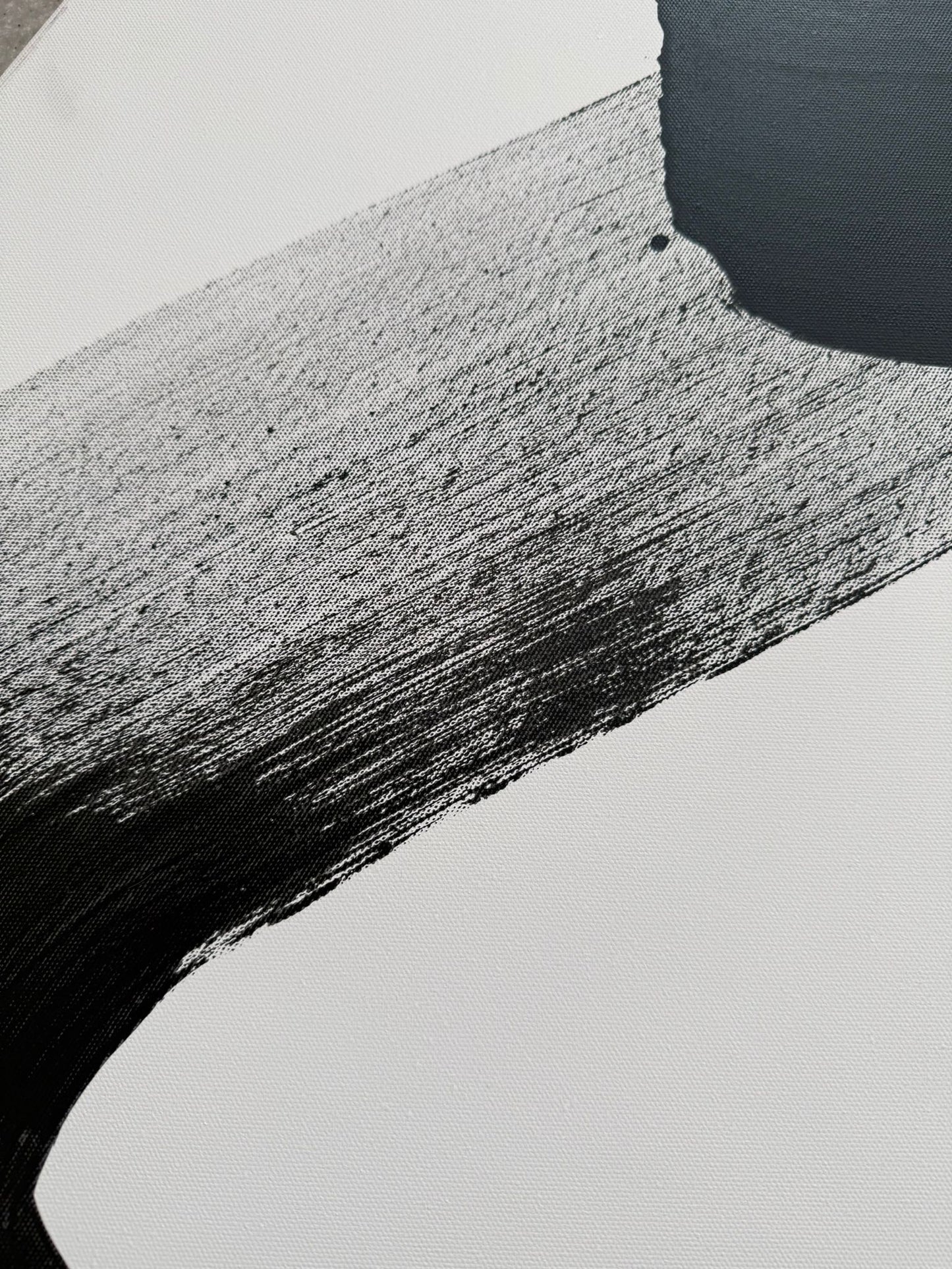 Hand-painted canvas – TRACE