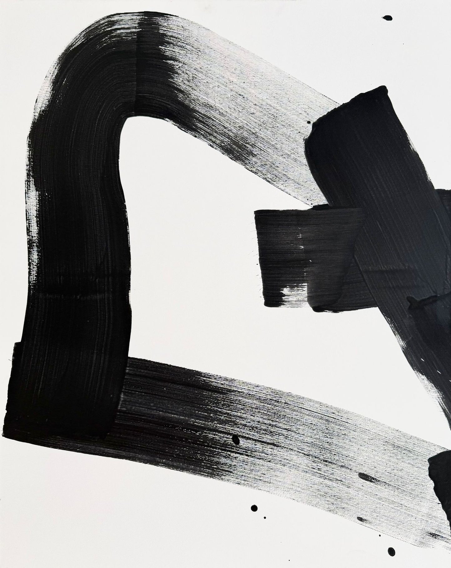 Hand-painted canvas – TRACE