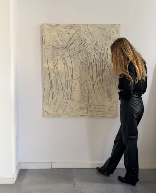 Handgemaltes Leinwandbild – ECHOES OF SILENCE