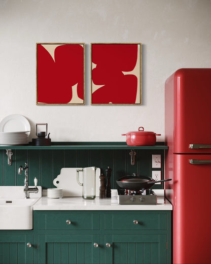 SET 2 - RED SHAPE I, II, III