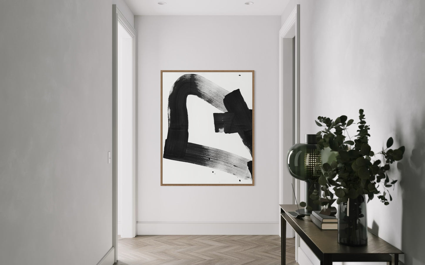 Hand-painted canvas – TRACE