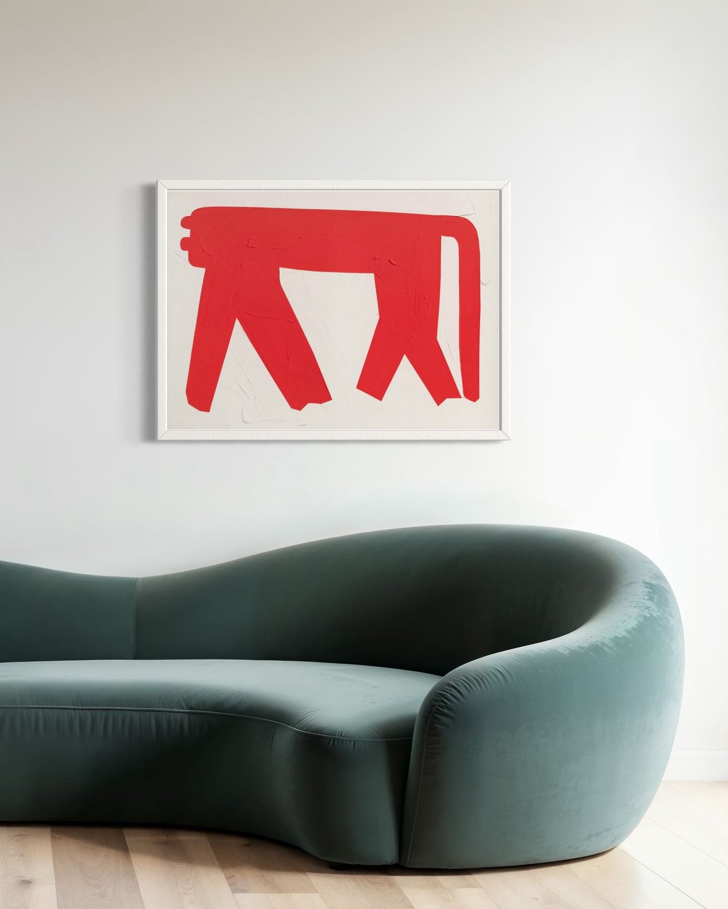 Obraz malowany na płótnie - SHADOW OT THE PANTHER'S GRACE 1