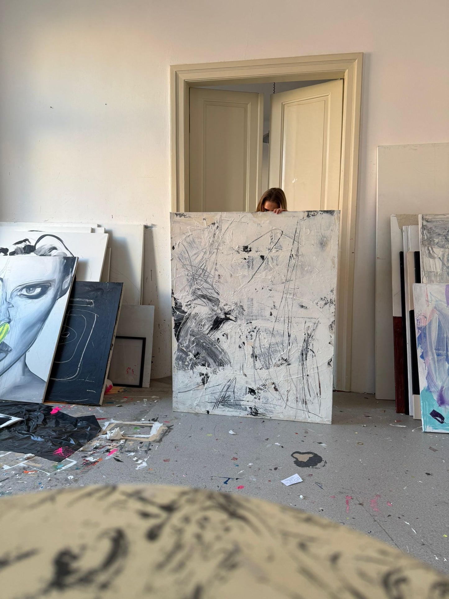 Handgemaltes Leinwandbild – ODE TO THE APE 1