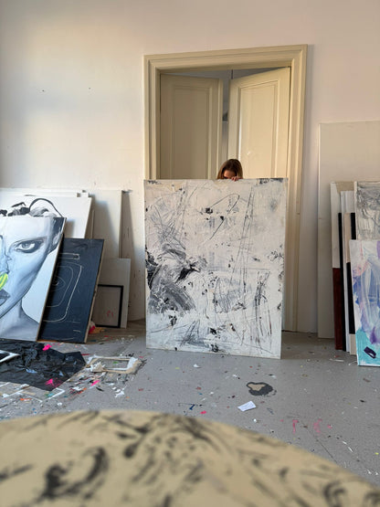 Handgemaltes Leinwandbild – ODE TO THE APE 1