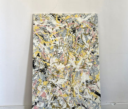 Hand-painted canvas – VIBRANT WHISPERS